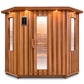 Corner Sauna Cabin